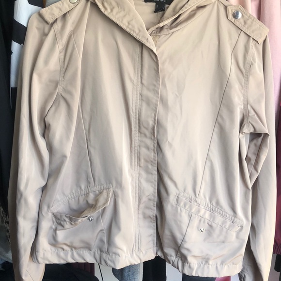 Women Windbreaker Tan - Picture 3 of 3